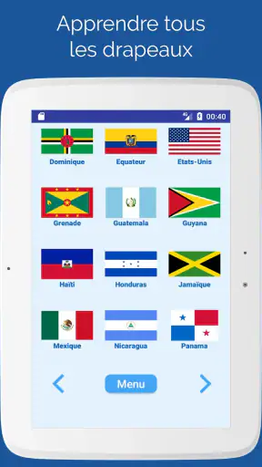 Drapeaux des pays - Quiz screenshot 11