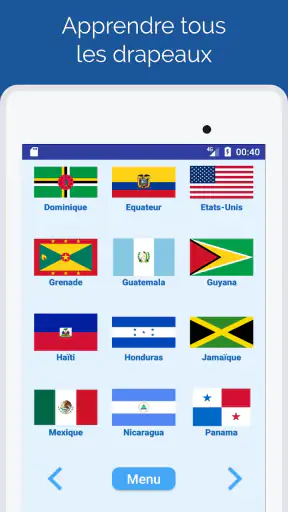 Drapeaux des pays - Quiz screenshot 7