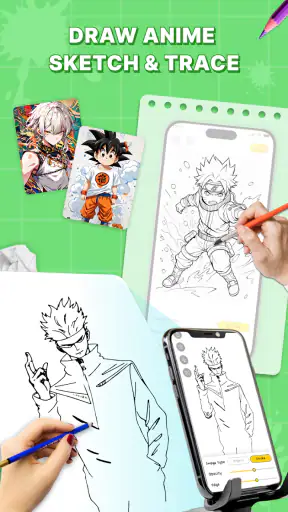 Draw Anime: AR Sketch App screenshot 2