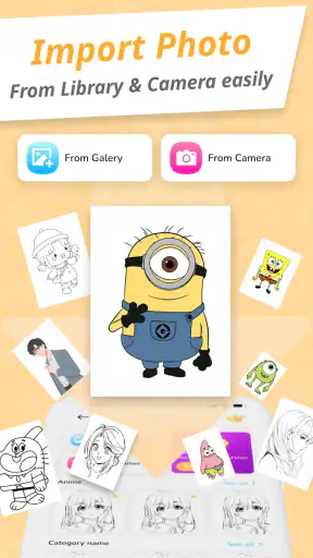 Draw Cartoon - AR Sketch App screenshot 4