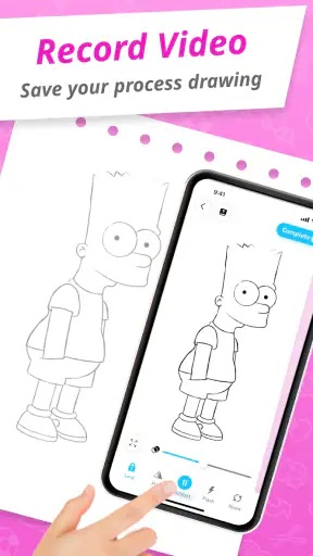 Draw Cartoon - AR Sketch App screenshot 5