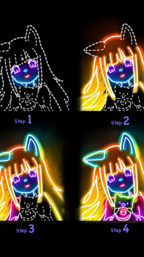 Draw Glow Comics screenshot 11