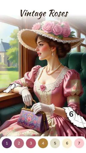 Dress Color: Paint by Number screenshot 11