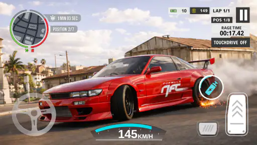 Drift Réel 3D: Course Auto screenshot 10
