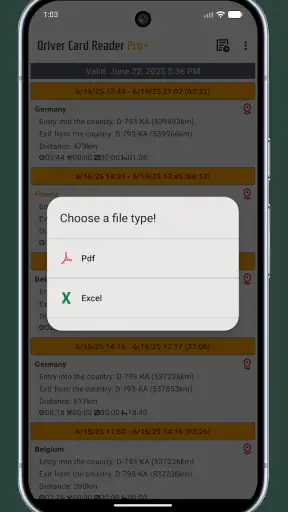 Driver Card Reader Pro+ screenshot 4