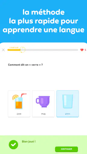 Duolingo : Cours de Langue screenshot 10