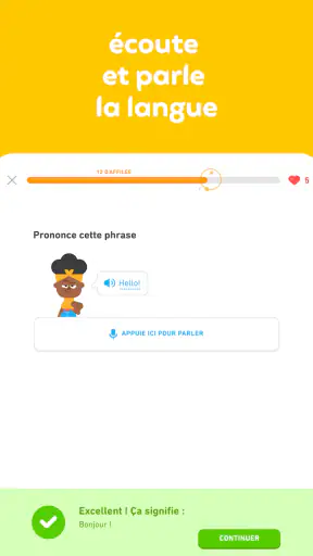 Duolingo : Cours de Langue screenshot 12