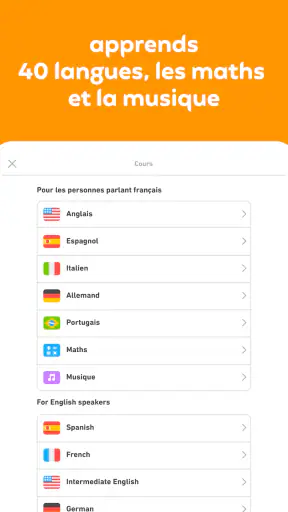 Duolingo : Cours de Langue screenshot 9
