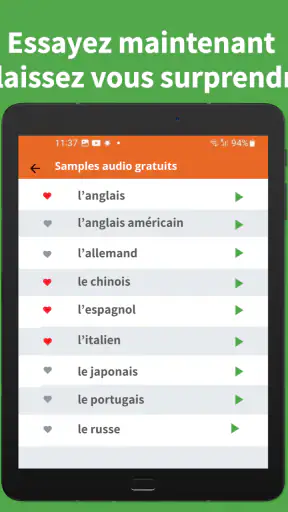Earworms: Apprendre une langue screenshot 10