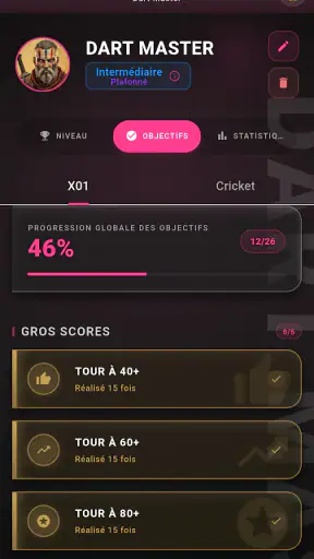 Easy Darts Scorer: Scoreboard screenshot 7