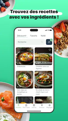Eatr・Plan de repas sains screenshot 2