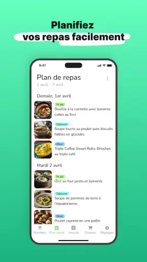 Eatr・Plan de repas sains screenshot 7