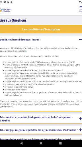 Échanger Habiter screenshot 10