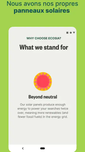 Ecosia : Recherchez, Plantez screenshot 5