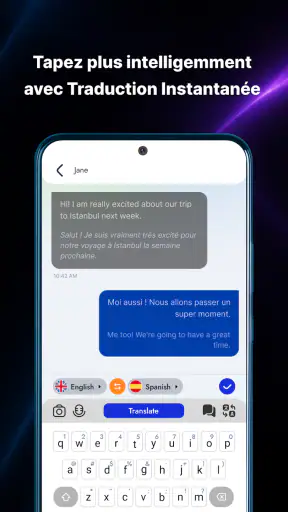 Écran d’Appel IA & Lumière screenshot 7