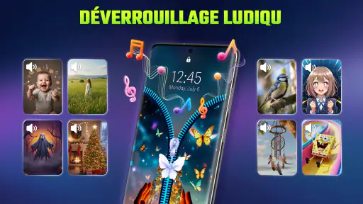 Écran ZIP Verrouillage Fonds screenshot 4