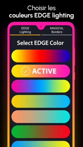 Éclairage de Bord d'Écran screenshot 2