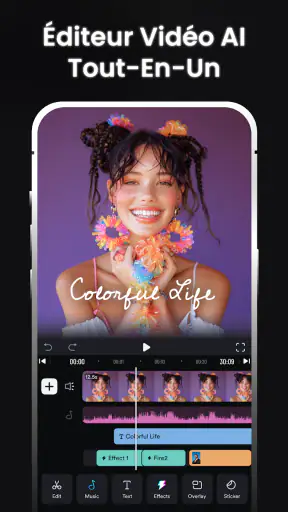 Editer vidéo d'effet ShotCut screenshot 1