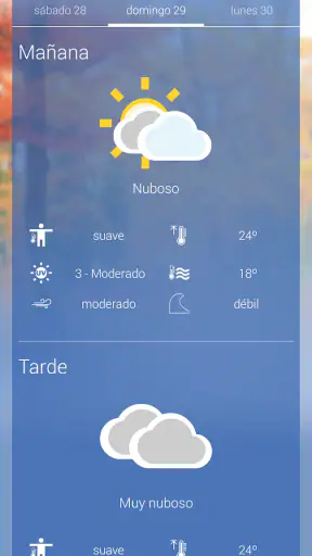 Aemet: météo et radar Espagne screenshot 7