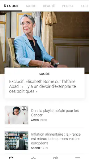 ELLE : news, mode, beauté screenshot 1