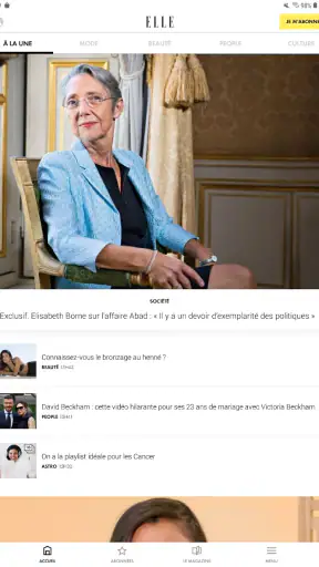 ELLE : news, mode, beauté screenshot 9