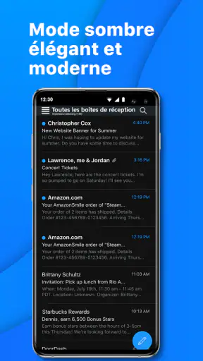 Email - Courrier rapide screenshot 6