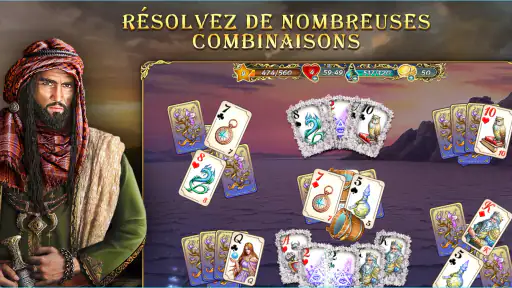 Emerland: TriPeaks Solitaire screenshot 2