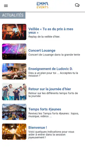 Emma Events screenshot 2