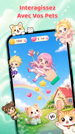 Emoji Batterie & Shimeji Pet screenshot 4