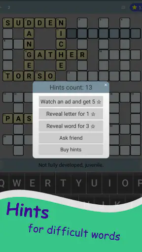 English Crossword Puzzle screenshot 12
