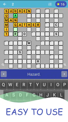 English Crossword Puzzle screenshot 2