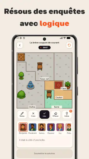 Enigmic: Enquêtes logiques screenshot 1