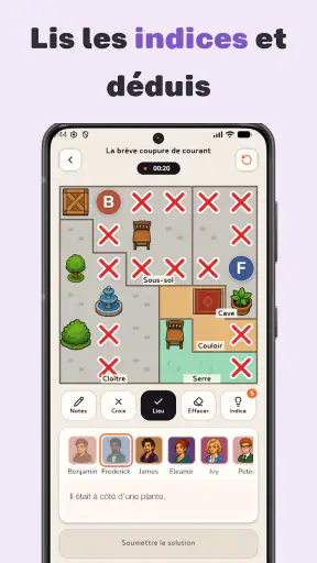 Enigmic: Enquêtes logiques screenshot 2