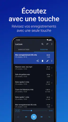 Enregistreur de Voix Facile screenshot 3