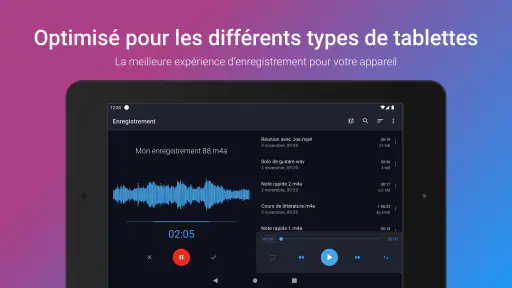 Enregistreur de Voix Facile screenshot 7