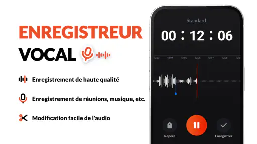 Enregistreur Vocal & Audio screenshot 1