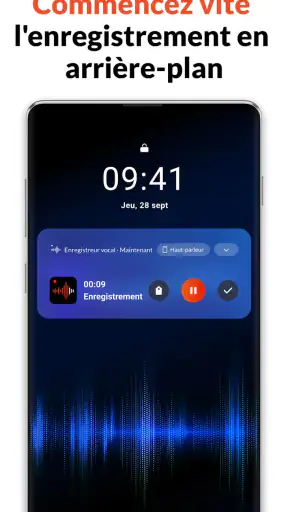 Enregistreur Vocal & Audio screenshot 8