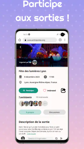 Entre Potes - Sorties et Amis screenshot 2