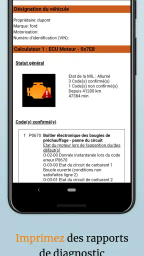 OBD2 Car Scanner - EOBD Facile screenshot 8