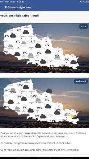Eole, la météo de chez vous ! screenshot 7