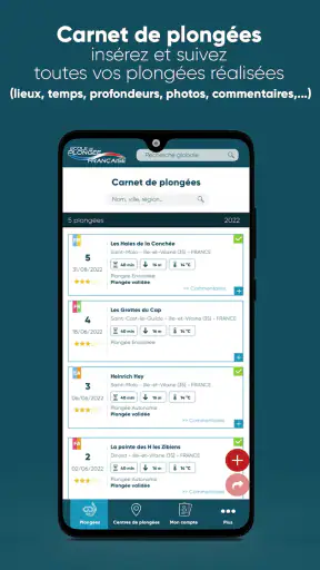 EPF - Ecole Plongée Française screenshot 2
