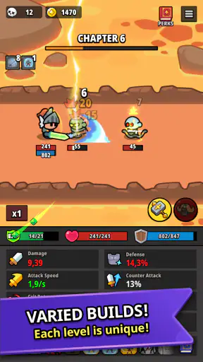 Epic Idle Journey: Héros RPG screenshot 3