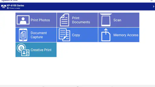 Epson iPrint screenshot 5