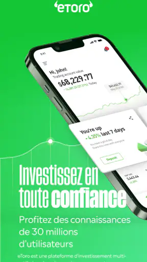etoro:Trading & Investissement screenshot 1