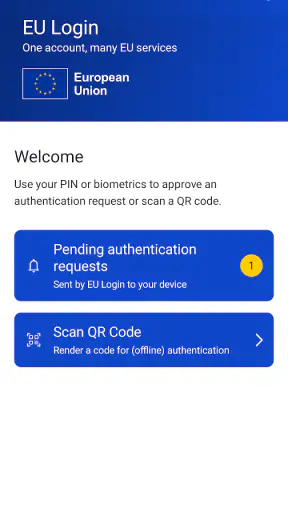 EU Login screenshot 4