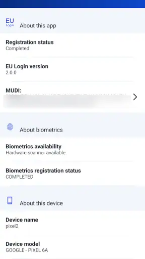EU Login screenshot 7