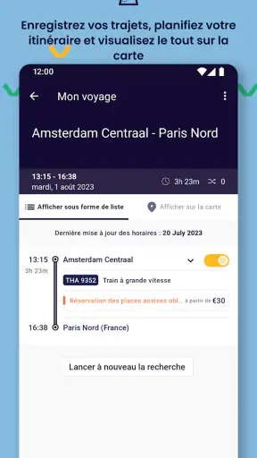 Eurail/Interrail Rail Planner screenshot 3