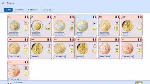 Euro Coin Collection screenshot 12