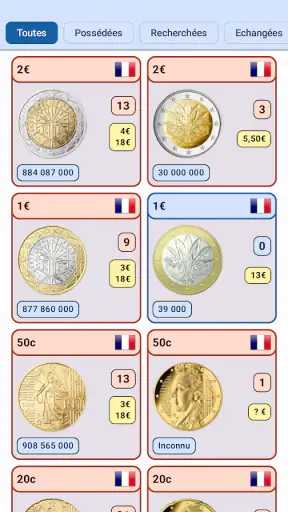 Euro Coin Collection screenshot 4