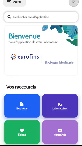 Eurofins BioMed Lab screenshot 2